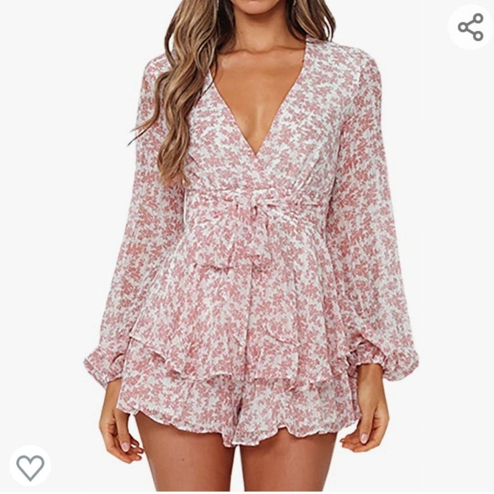 Spring Floral Romper